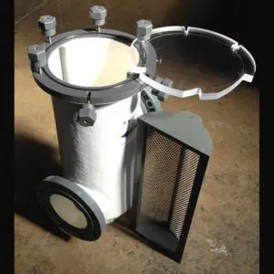 Strainer with Half Round Insert