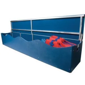 Hide-away Bench Open